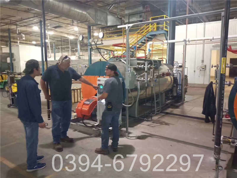 橡胶设备配套河南锅炉WNS型500公斤蒸发量天然气锅炉生产厂家